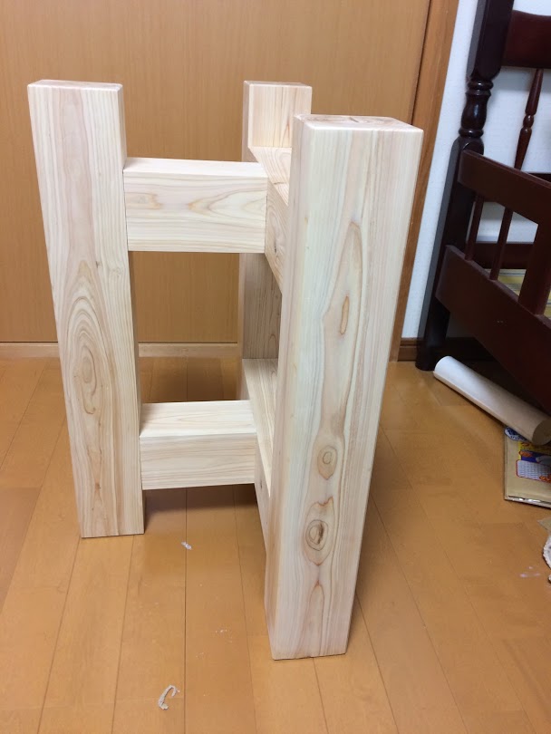 木製テーブル脚　オーダーメイド